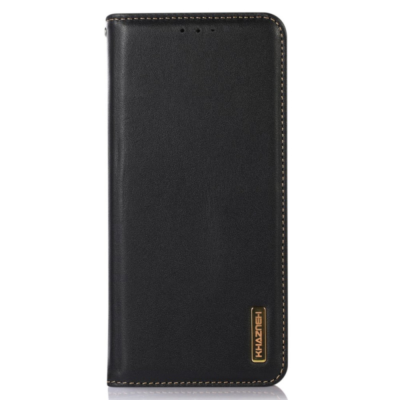 Flip Cover iPhone 17 Pro Max Premium Leer KHAZNEH