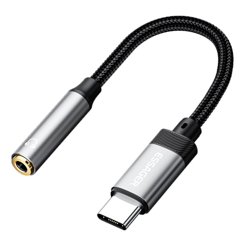 Type-C audio-adapter naar 3,5 mm aansluiting voor koptelefoon