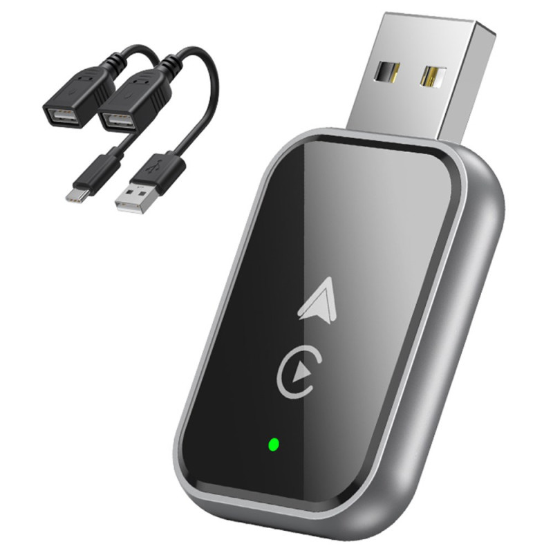 Android Auto CarPlay 2-in-1 draadloze adapter