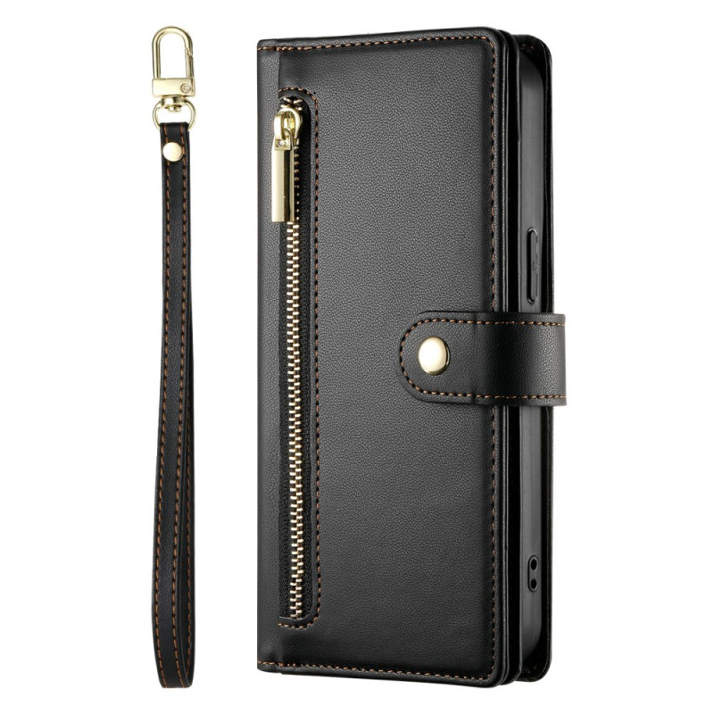 Poco F7 Portemonnee Hoesje met Koord
 en Schouderband