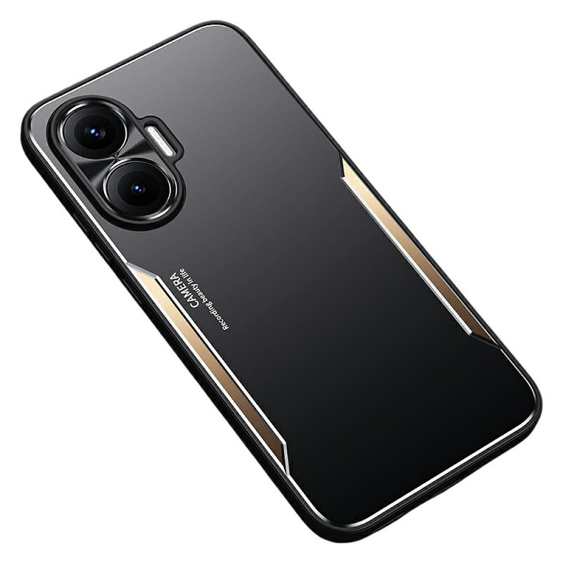 Poco F7 Metalen Effect Hoesje