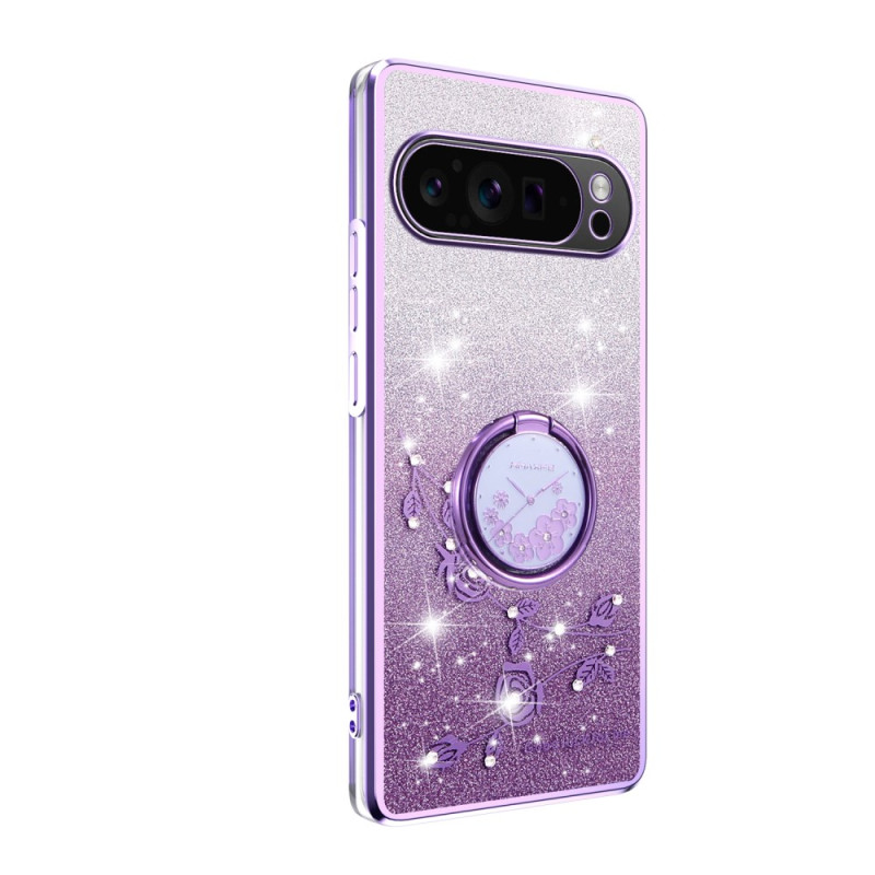 Google Pixel 10 / 10 Pro Hardcase Strass en steunring KADEM