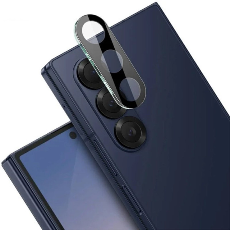 Gehard glas beschermende lens voor Samsung Galaxy Z Fold 7 (zwarte versie)