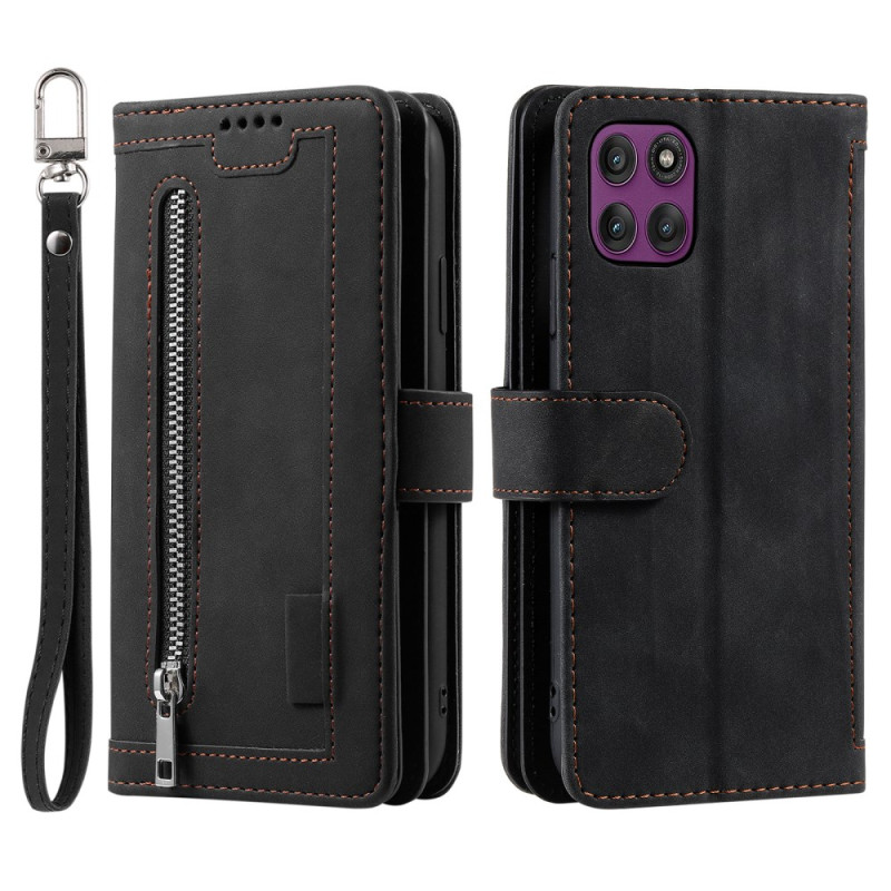 Motorola Edge 60 Pro Multifunctionele Portemonnee Hoesje