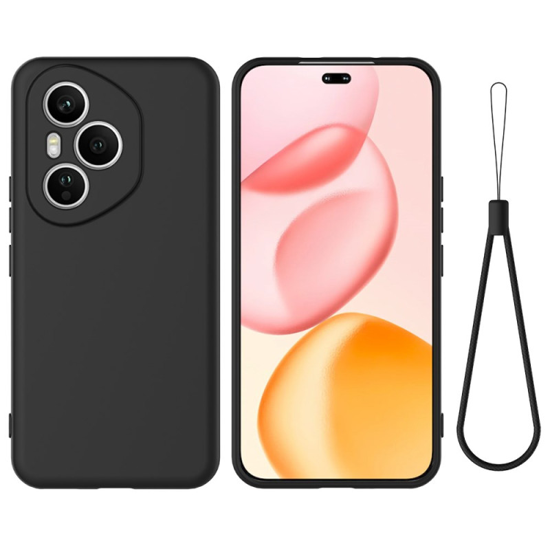Honor 400 Pro Liquid Silicone Lanyard Case