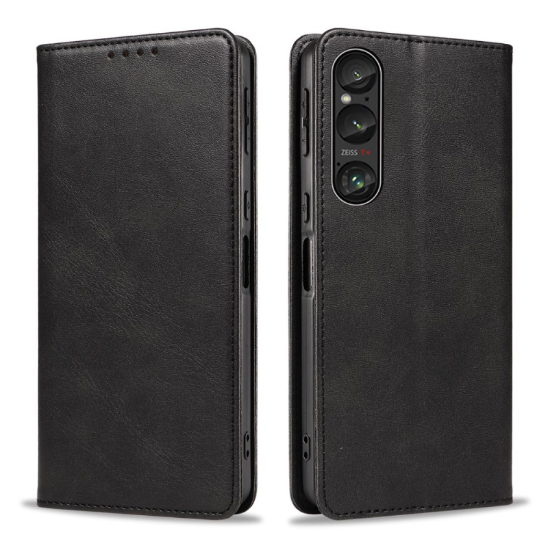 Sony Xperia 1 VII Kunstlederen Flip Cover