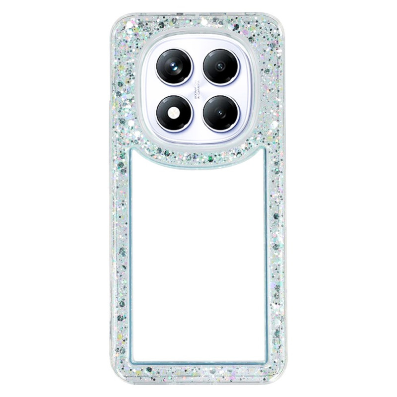 Xiaomi Redmi Note 14 Pro 4G Transparant Hoesje Glitter Rand