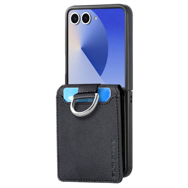Samsung Galaxy Z Flip 7 Premium hoesje kaarthouder en standaard