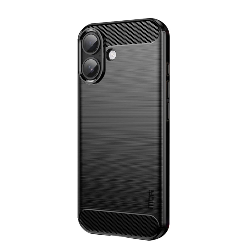 Geborsteld koolstofvezel iPhone 17 hoesje