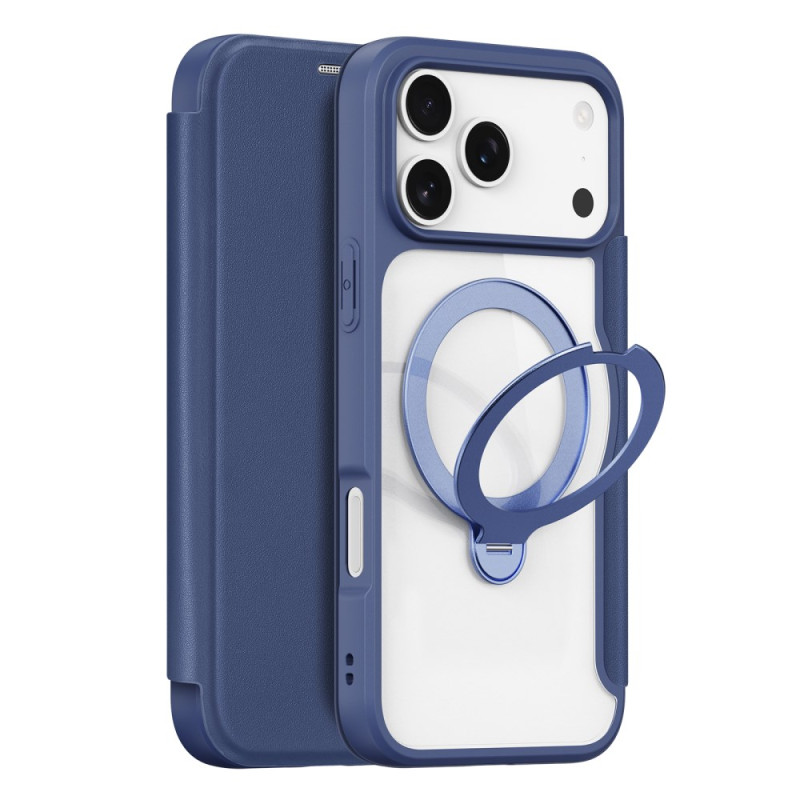 Flip cover iPhone 17 Pro Skin X Pro-serie met ondersteuning DUX DUCIS