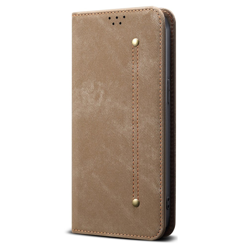 Flip Cover Moto G56 5G Jeans Stof