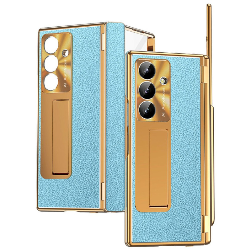 Samsung Galaxy Z Fold 7 Premium Design hoesje met scharnierbescherming