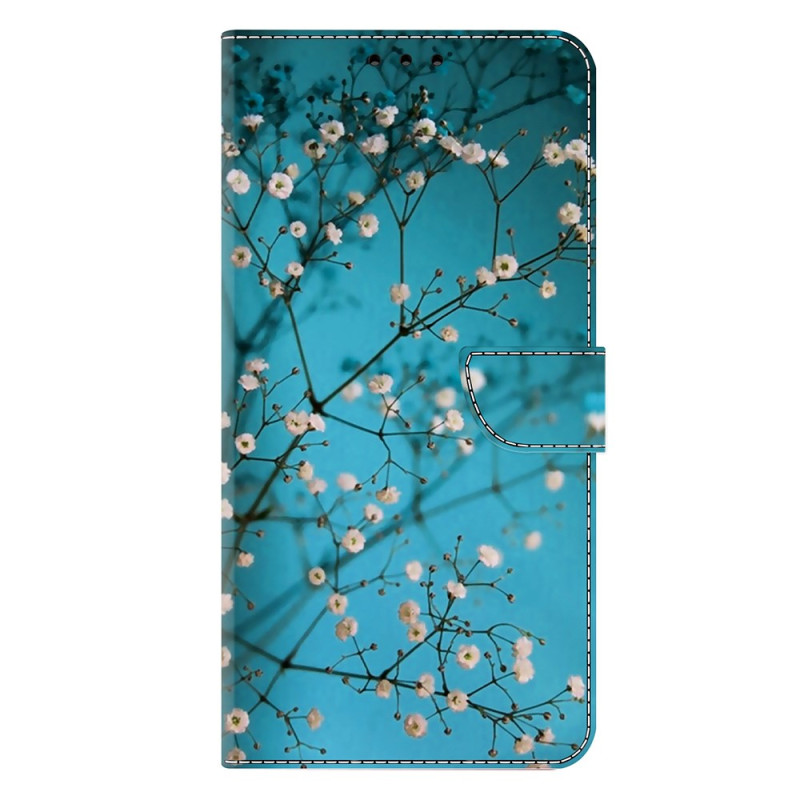 Honor 400 etui met bloemmotief