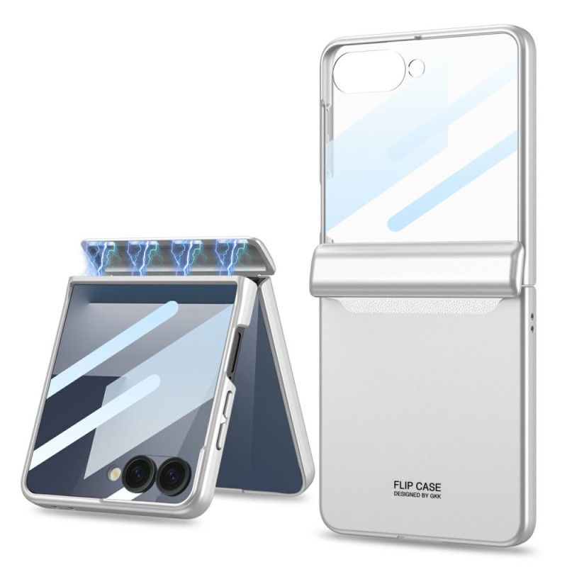 Samsung Galaxy Z Flip 7 5G Magnetische Scharnier Beschermer en Scherm Beschermer Film Hoesje