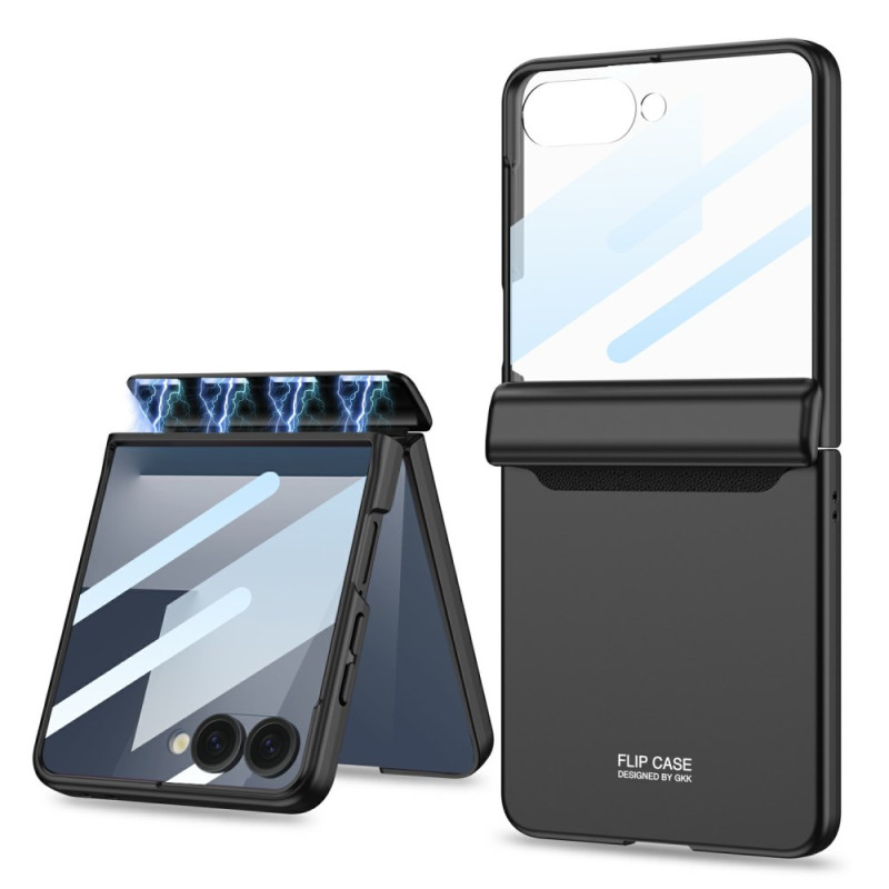 Samsung Galaxy Z Flip 7 5G Magnetische Scharnier Beschermer en Scherm Beschermer Film Hoesje