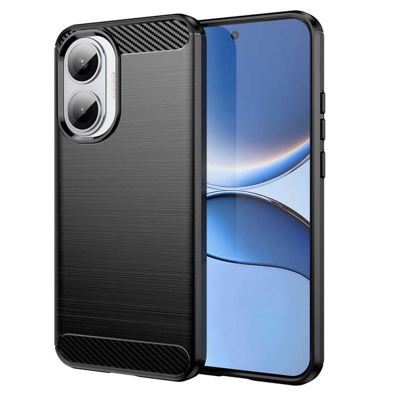 Poco F7 Geborsteld Koolstofvezel Shell