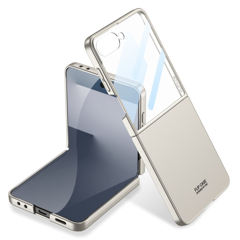 Samsung Galaxy Z Flip 7 Metalen Effect Hoesje