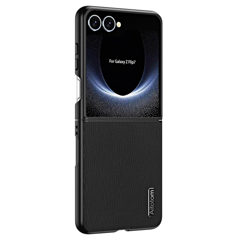 Samsung Galaxy Z Flip 7 Houtstructuur hoesje