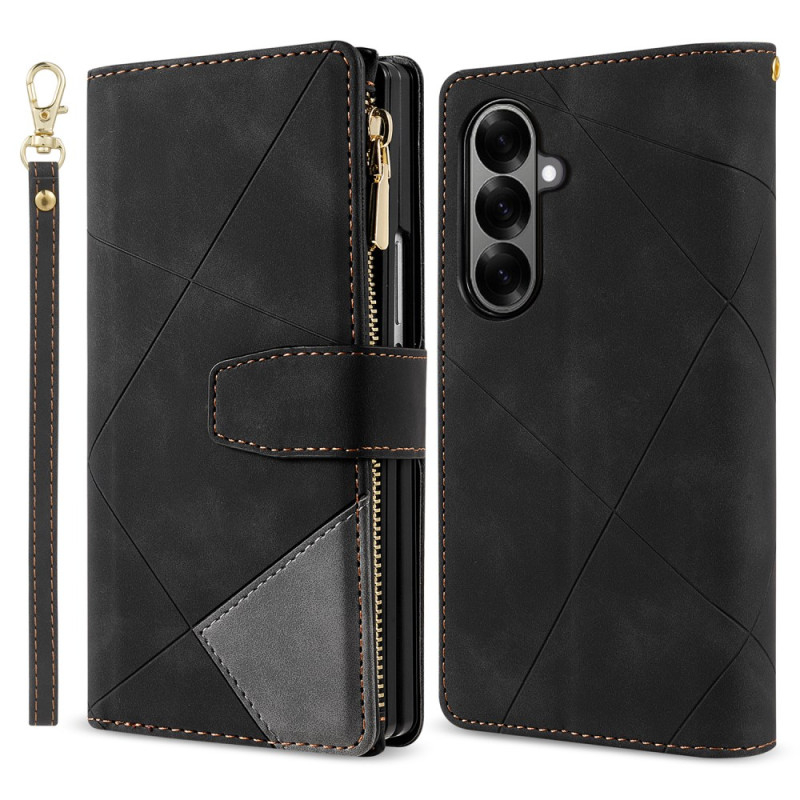 Samsung Galaxy Z Fold 7 Portemonnee Hoesje Tweekleurig