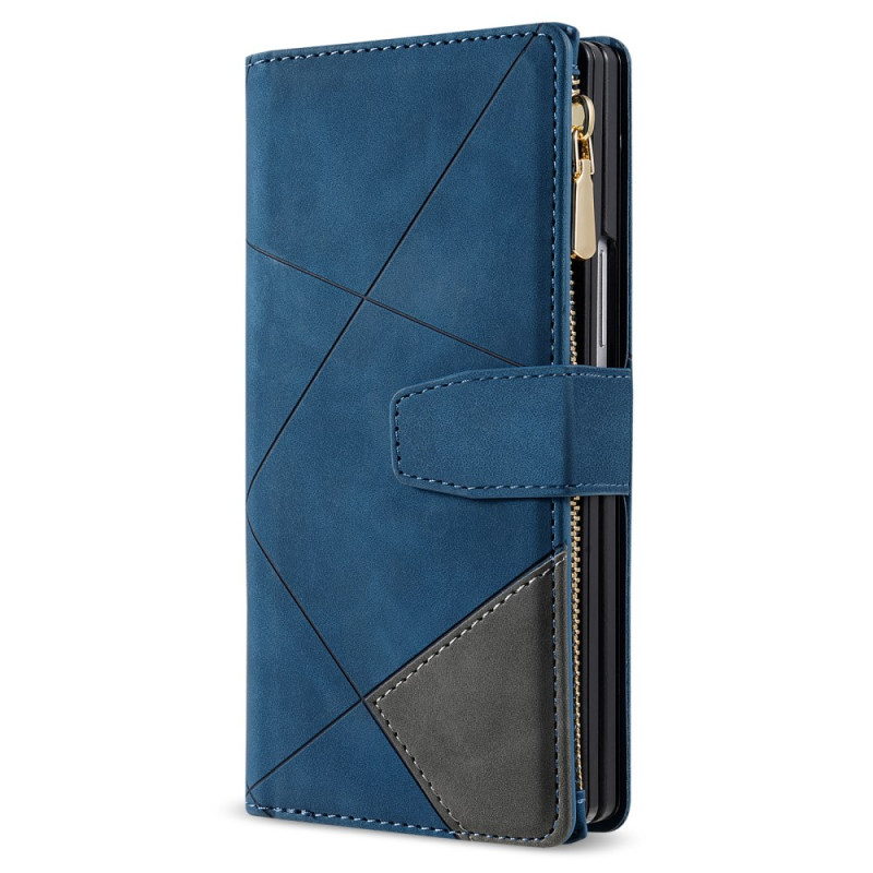 Samsung Galaxy Z Fold 7 Portemonnee Hoesje Tweekleurig