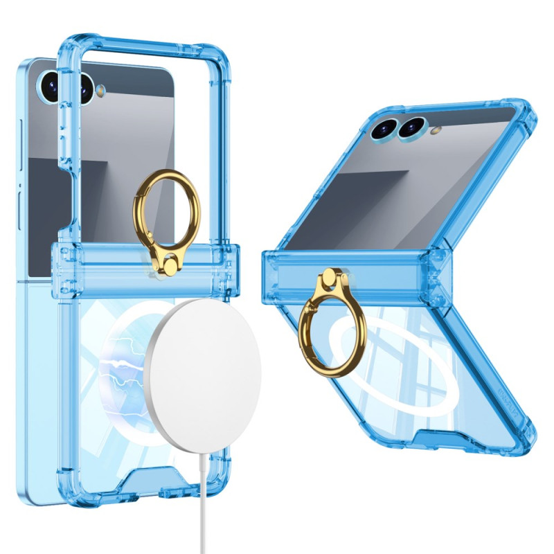 Samsung Galaxy Z Flip 7 magnetisch hoesje met RING ondersteuning