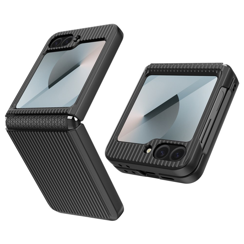 Samsung Galaxy Z Flip 7 FE / Z Flip 6 Etui Gestreept Ontwerp