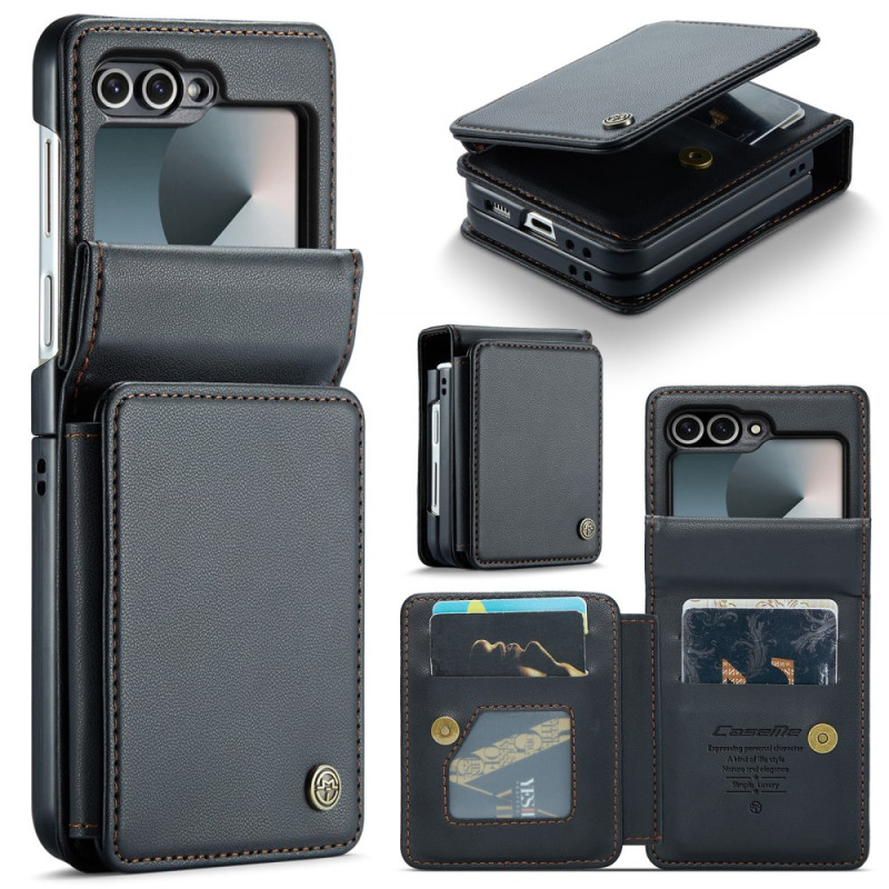 Samsung Galaxy Z Flip 7 FE Cover RFID Bescherming 5 Kaart Hoesje