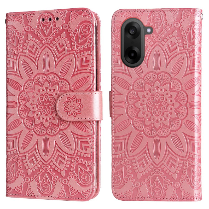 OnePlus Nord CE 5 hoesje met zonnebloempatroon