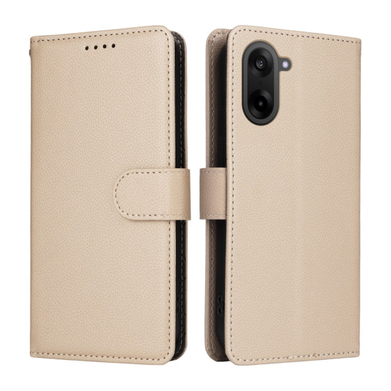 OnePlus Nord CE 5 RFID lederen hoesje met effect