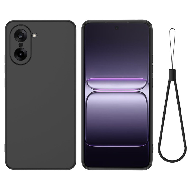 OnePlus Nord CE 5 Vloeibaar Silicone Sleutelkoord Hoesje