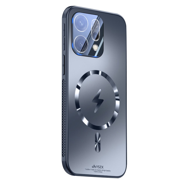 Oppo Reno 14 5G MagSafe Compatibel Metalen Etui Effect