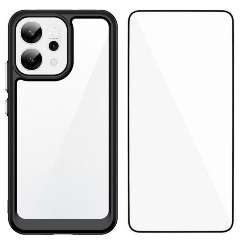 Oppo Reno 14 5G Hybride Hoesje met Schermbeschermer