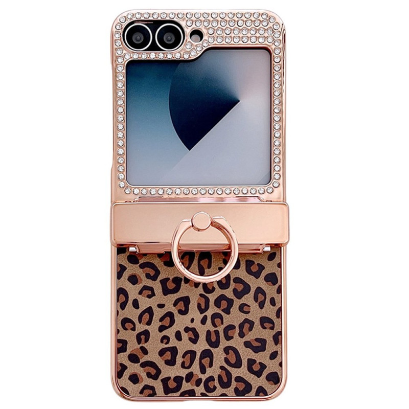 Samsung Galaxy Z Flip 7 FE / Z Flip 6 Luipaard Ontwerp Hoesje