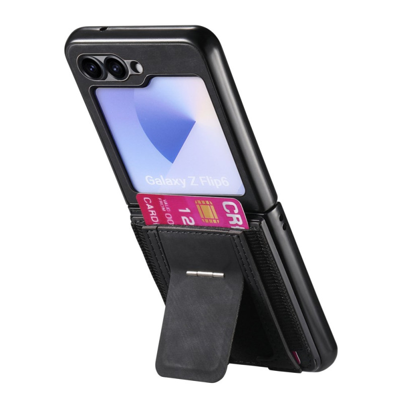 Samsung Galaxy Z Flip 7 FE / Z Flip 6 hoesje ondersteuning en kaarthouder