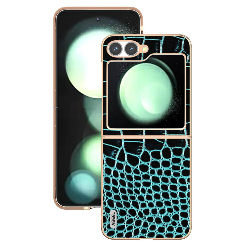 Hoesje Samsung Galaxy Z Flip 7 FE / Z Flip 6 Krokodillenstructuur