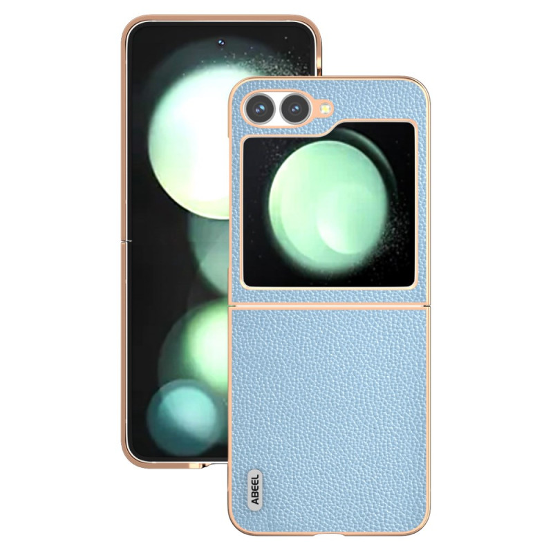 Samsung Galaxy Z Flip 7 FE / Z Flip 6 Lederen hoesje ABEEL