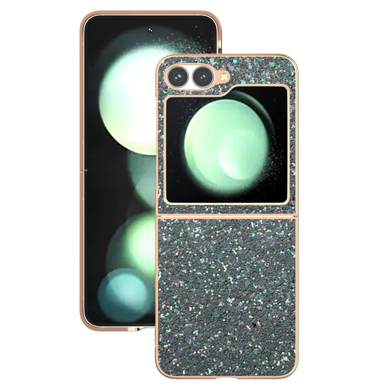 Samsung Galaxy Z Flip 7 FE / Z Flip 6 Etui Glitter Ontwerp