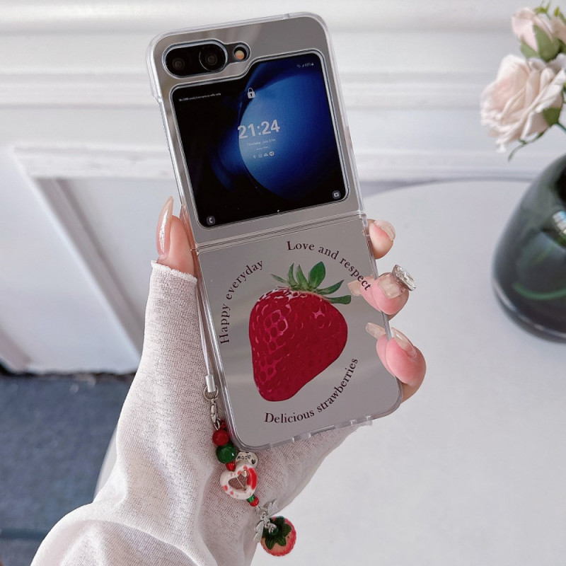 Hoesje Samsung Galaxy Z Flip 7 FE / Z Flip 6 Motief en Bedel