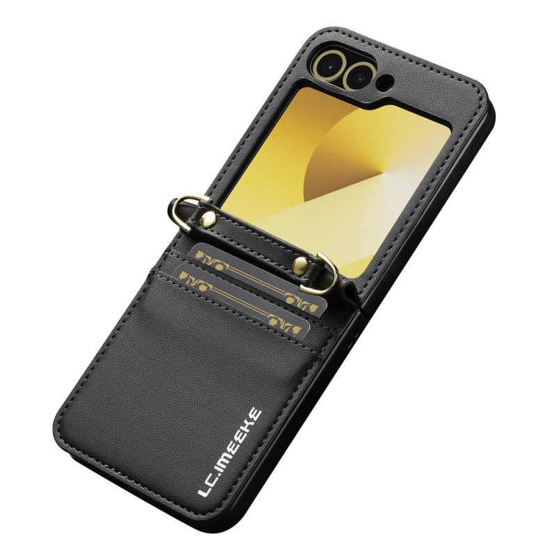Samsung Galaxy Z Flip 7 FE / Z Flip 6 hoesje kaarthouder en lange riem