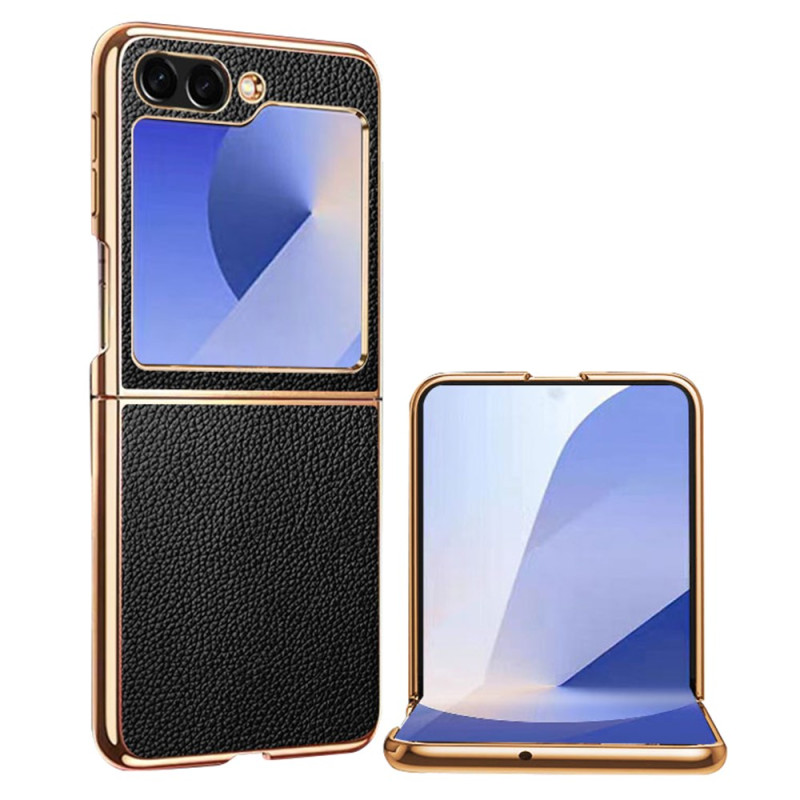 Samsung Galaxy Z Flip 7 FE / Z Flip 6 Echt Leren Hoesje