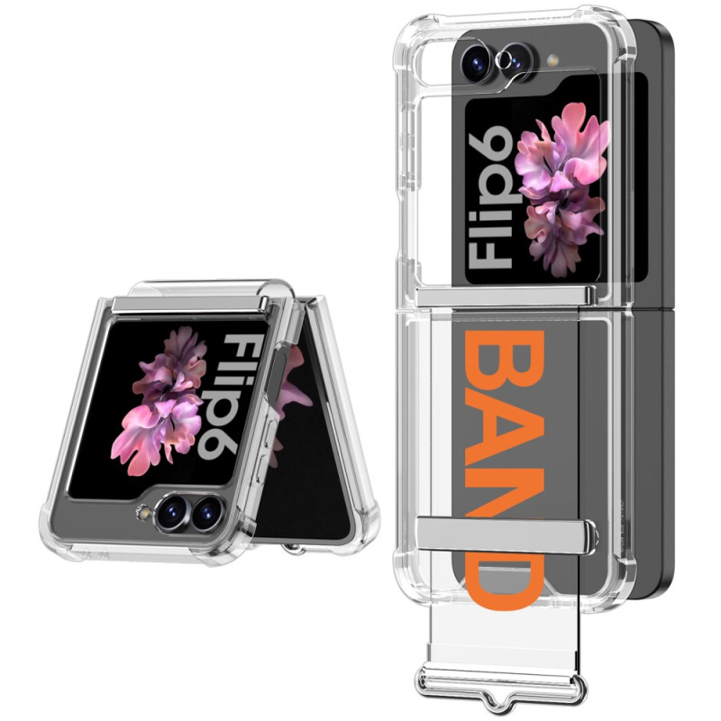 Samsung Galaxy Z Flip 7 FE / Z Flip 6 Transparant Band Hoesje