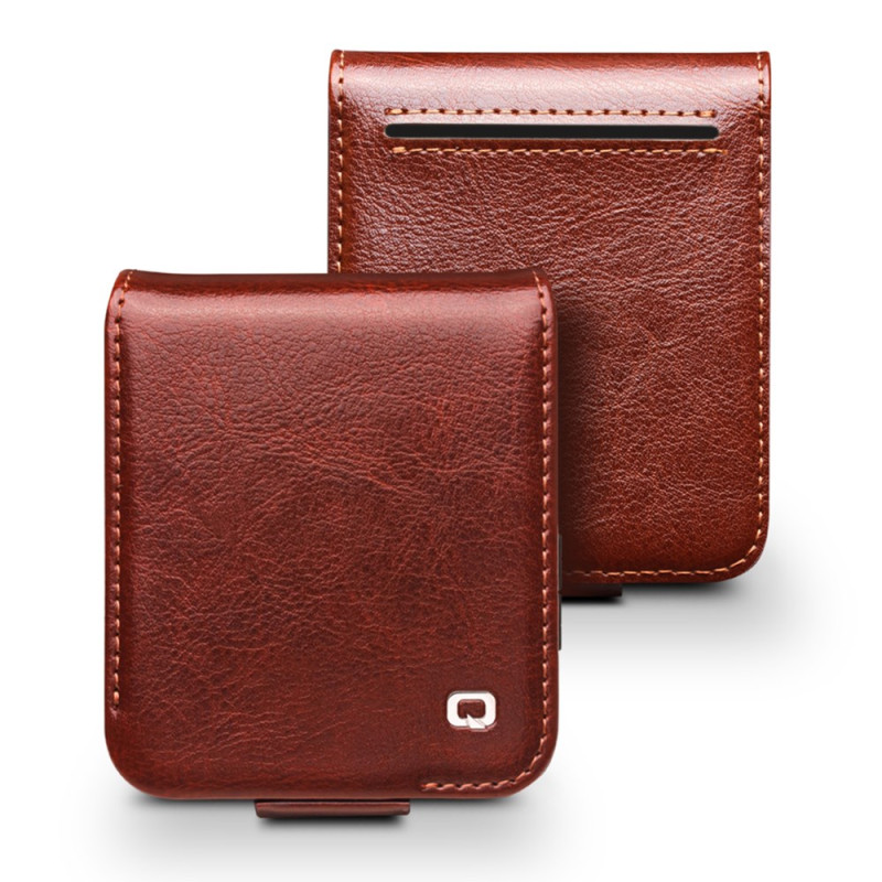 Samsung Galaxy Z Flip 7 FE / Z Flip 6 Echt Leren Hoesje