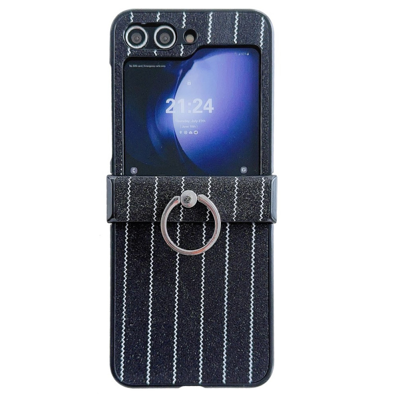 Samsung Galaxy Z Flip 7 FE / Z Flip 6 Anneau Design Stripes hoesje