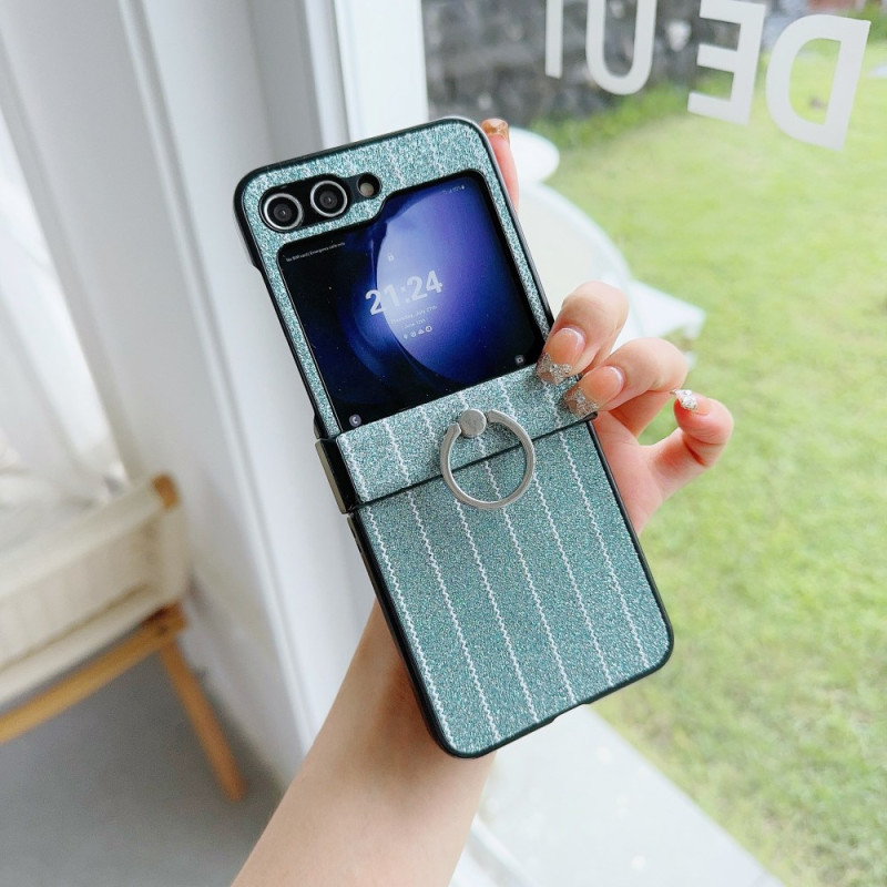 Samsung Galaxy Z Flip 7 FE / Z Flip 6 Anneau Design Stripes hoesje