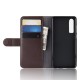 Housse Huawei P30 Cuir Fendu