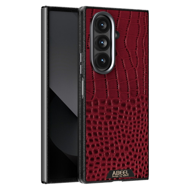 Samsung Galaxy Z Fold 7 5G MagSafe Compatibel Hoesje Krokodil Stijl ABEEL