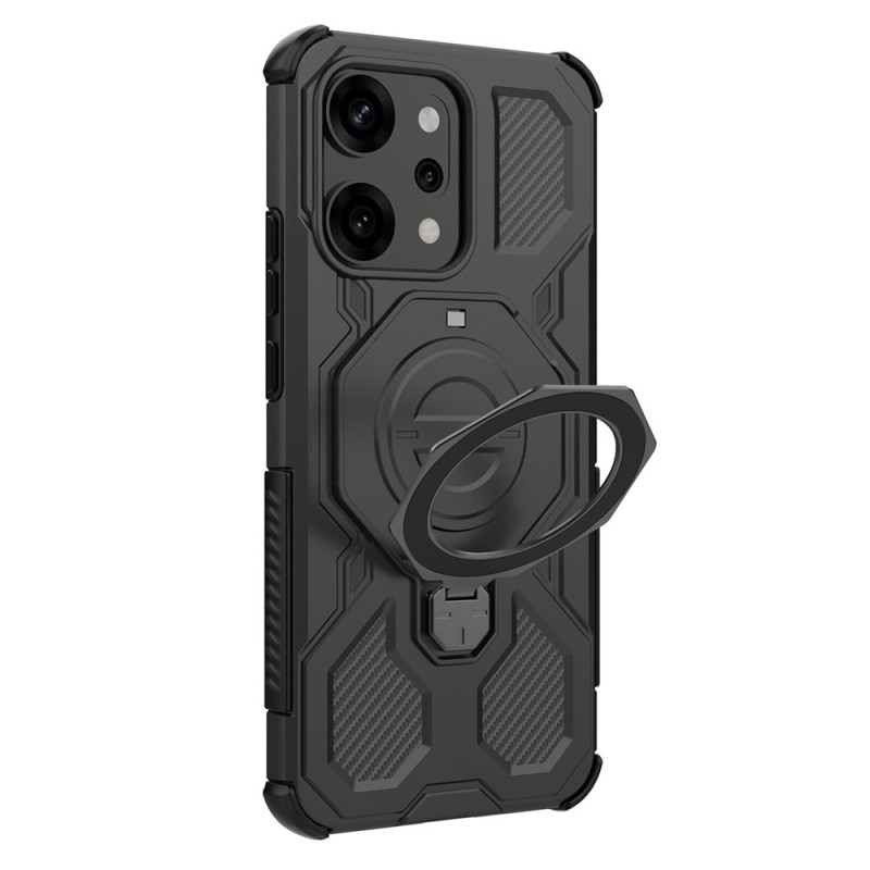 Magnetische hoes voor Oppo Reno 14 Pro 5G magnetisch ultrabestendig met steunring