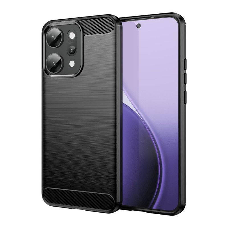 Oppo Reno 14 Pro 5G Geborsteld Koolstofvezel Hoesje
