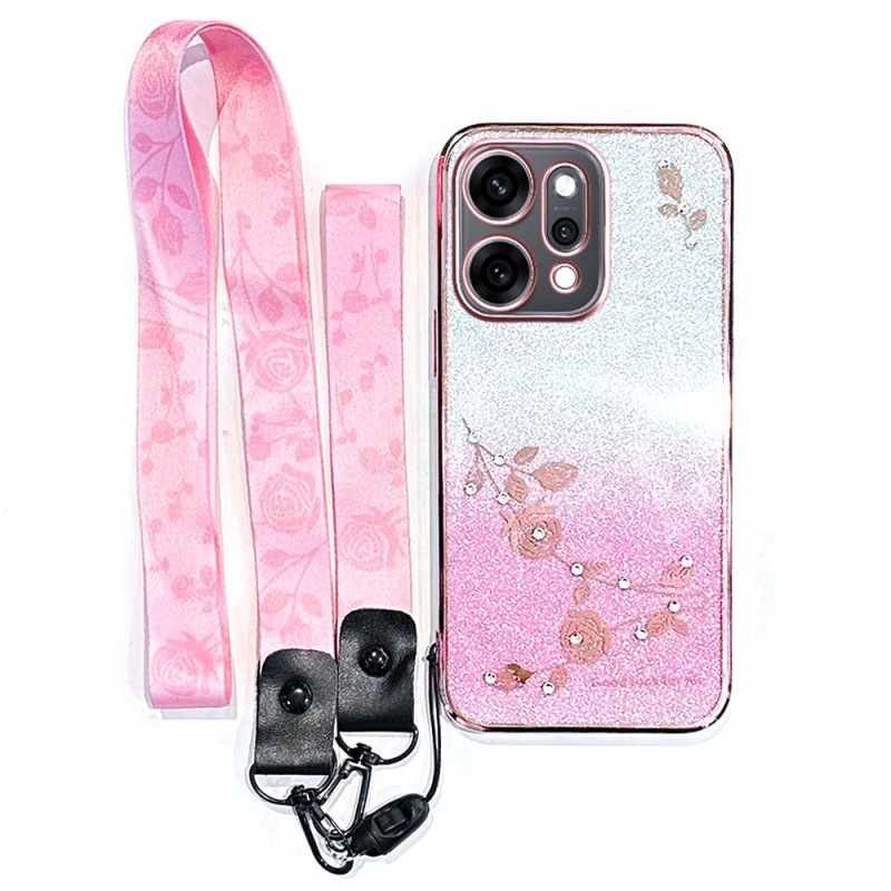 Oppo Reno 14 Pro 5G Schelp Bloemen Bergkristal