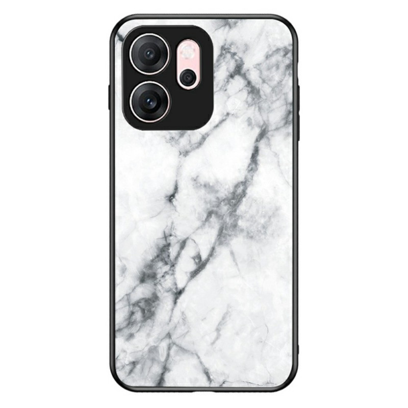 Oppo Reno 14 F 5G Marmeren Gehard Glazen Hoesje